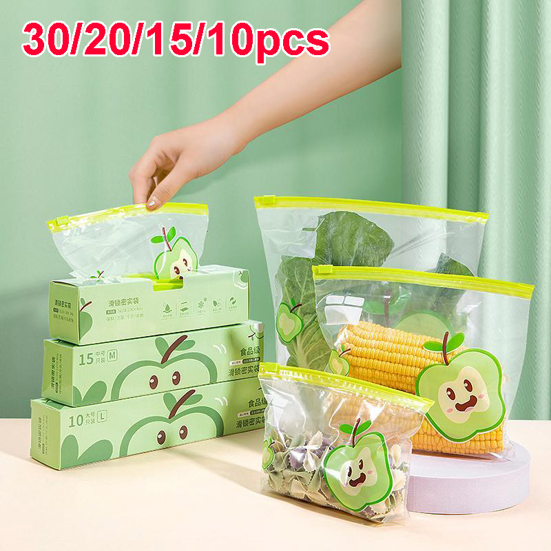 Food Storage Zip Bags - 재사용 가능한 지퍼락 백 식품 등급