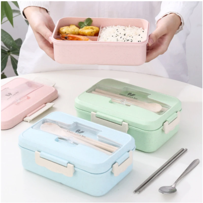 Food Storage Zip Bags - 휴대용 전자 레인지 도시락, 밀 빨대