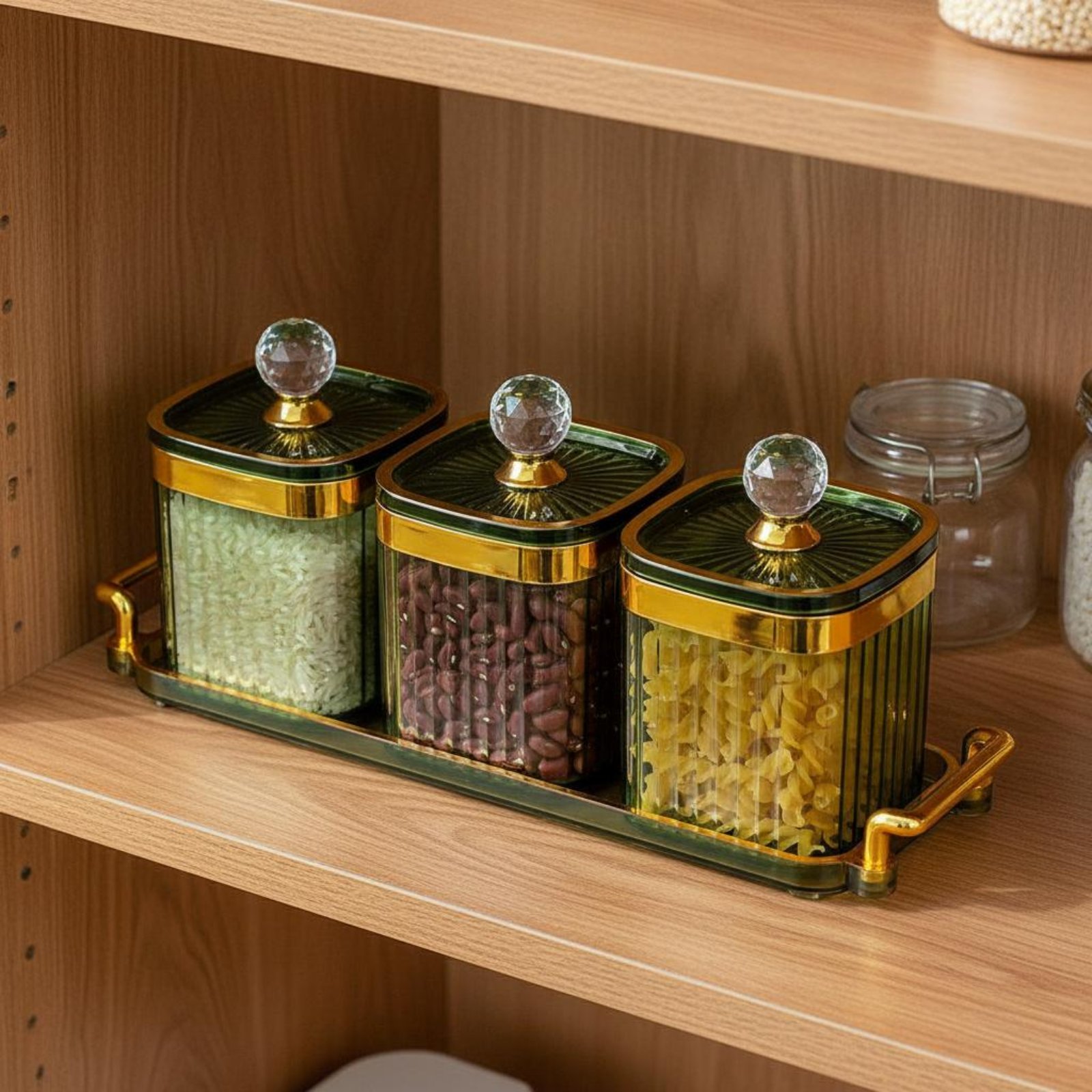 Storage Food Tray - 장식용 간식 보관 용기 세트, 밀폐형