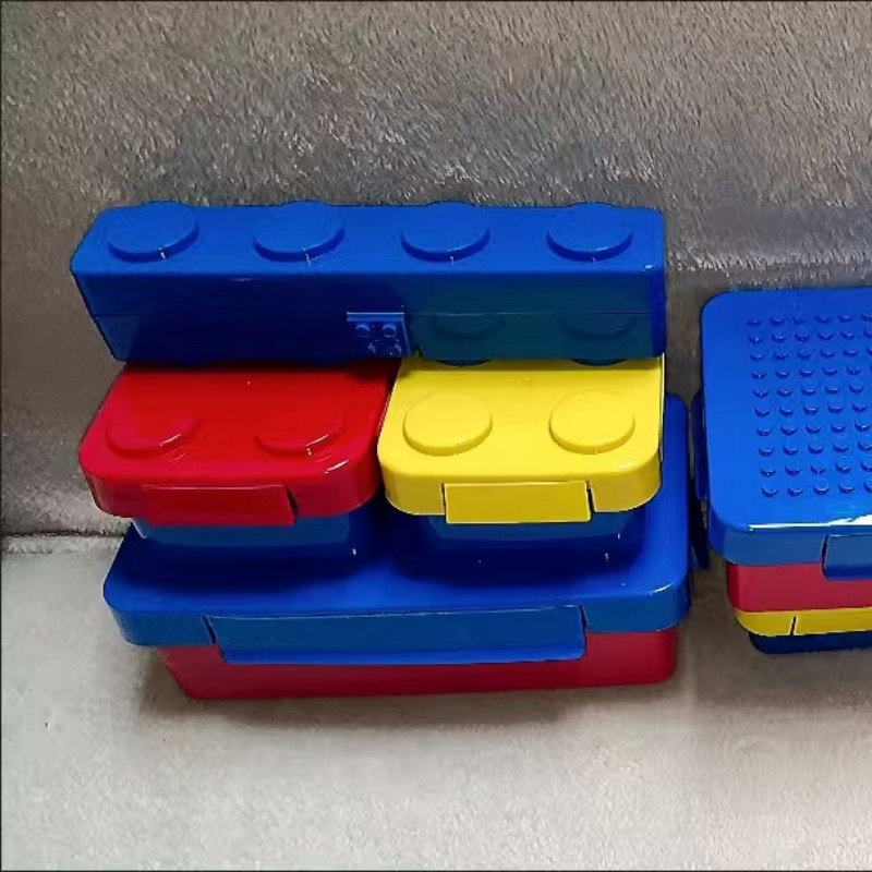Food Storage Building - 창의적이고 재미있는 블록 조립 도시락 -