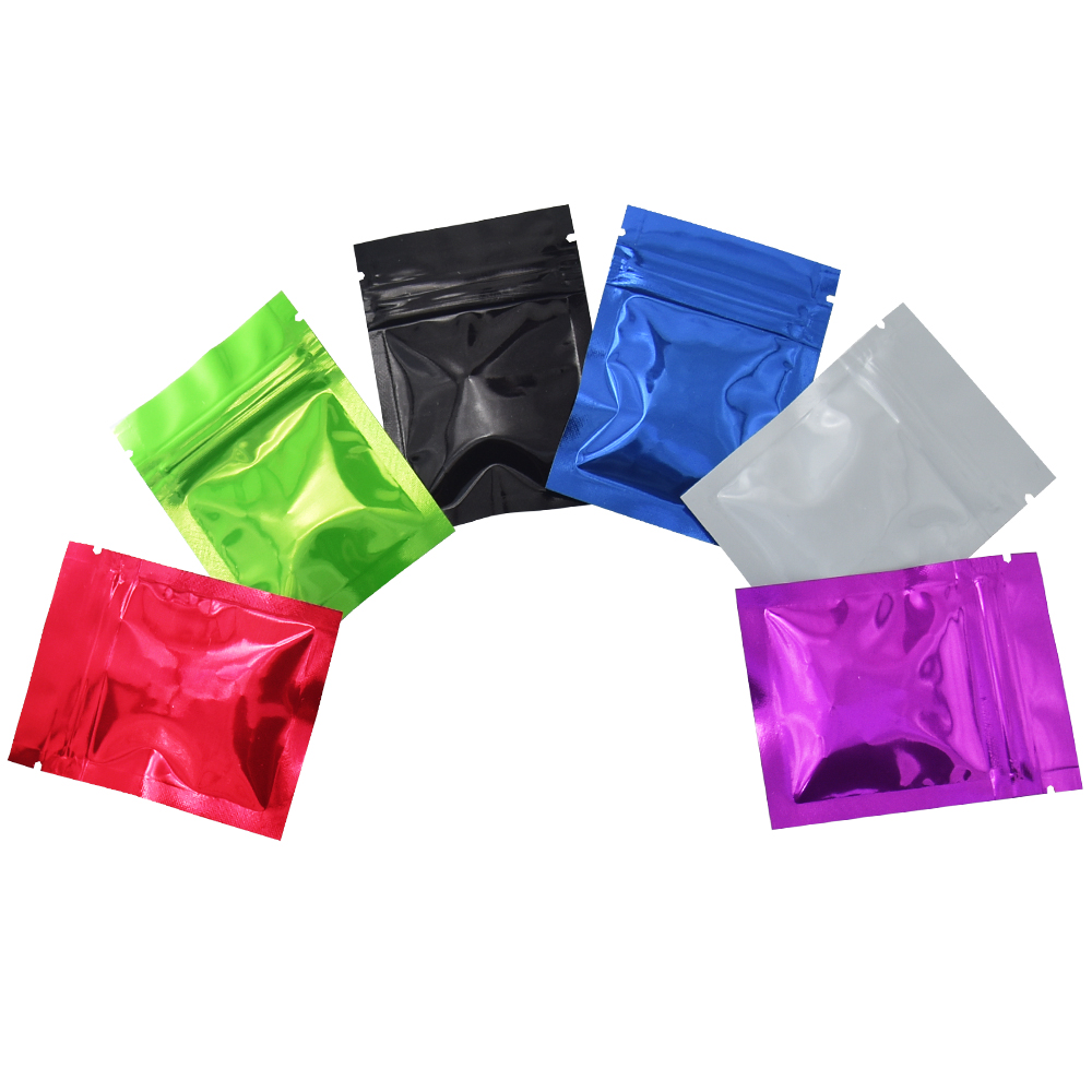 Food Storage In Mylar Bags - 500 조각 6x8cm 작은 재밀봉 가능한