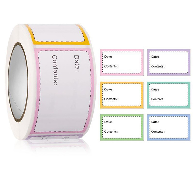 Food Storage Labels - 250Pcs/롤 자체 접착식 냉동고 냉장고 식품