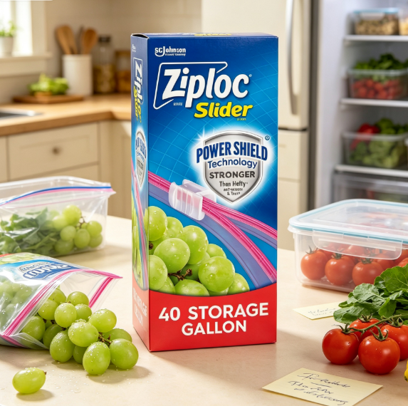 Food Storage Kitchen - 재사용 가능한 갤런 사이즈 슬라이더 식품