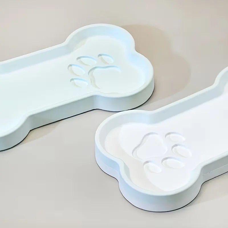 Storage Food Tray - 최고급 DIY 고양이 발바닥 & 뼈