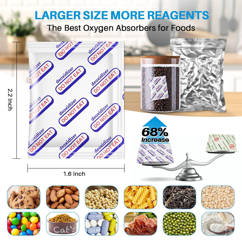 Food Storage Oxygen Absorbers - 식품 등급 산소 흡수제 20cc-150cc 탈산제