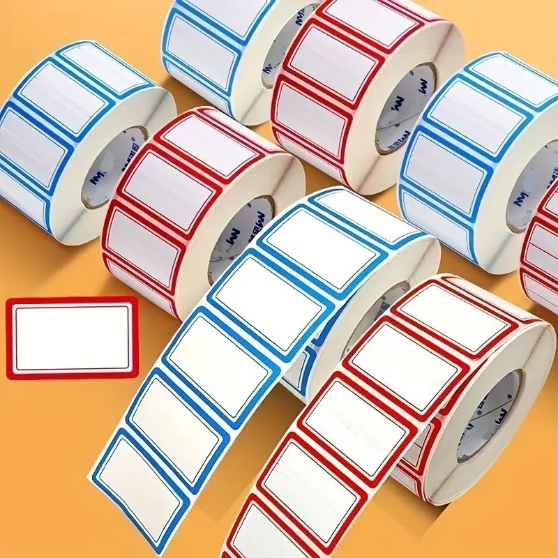 Food Storage Labels - 500개 잔여물 없는 냉동고 라벨, 방수