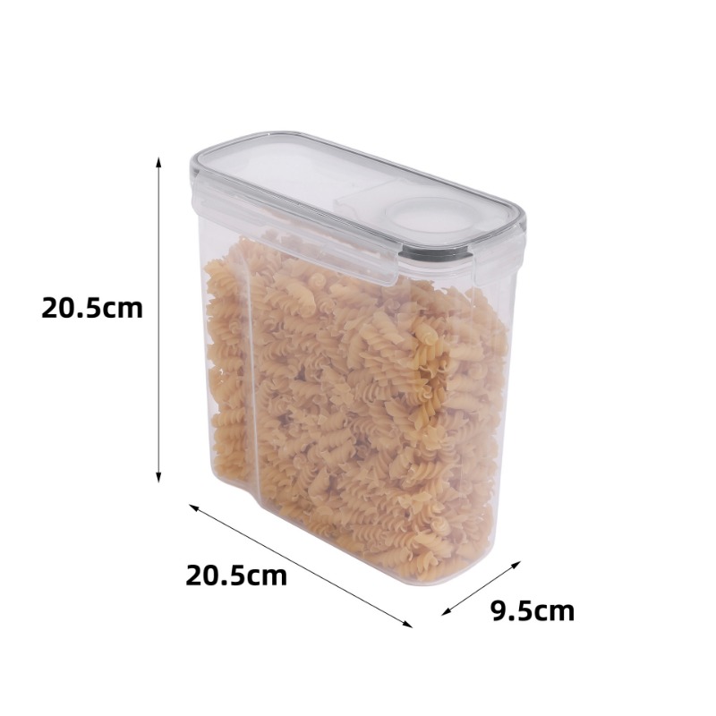 2.5L 시리얼 보관 용기 뚜껑 포함 1/2/4개 밀폐 - Food Storage Labels 리뷰 및 가격