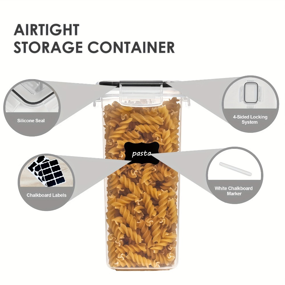 밀폐용기 24피스 세트 용기 12개 뚜껑 12개 반찬통 - Food Storage Square Containers 리뷰 및 가격