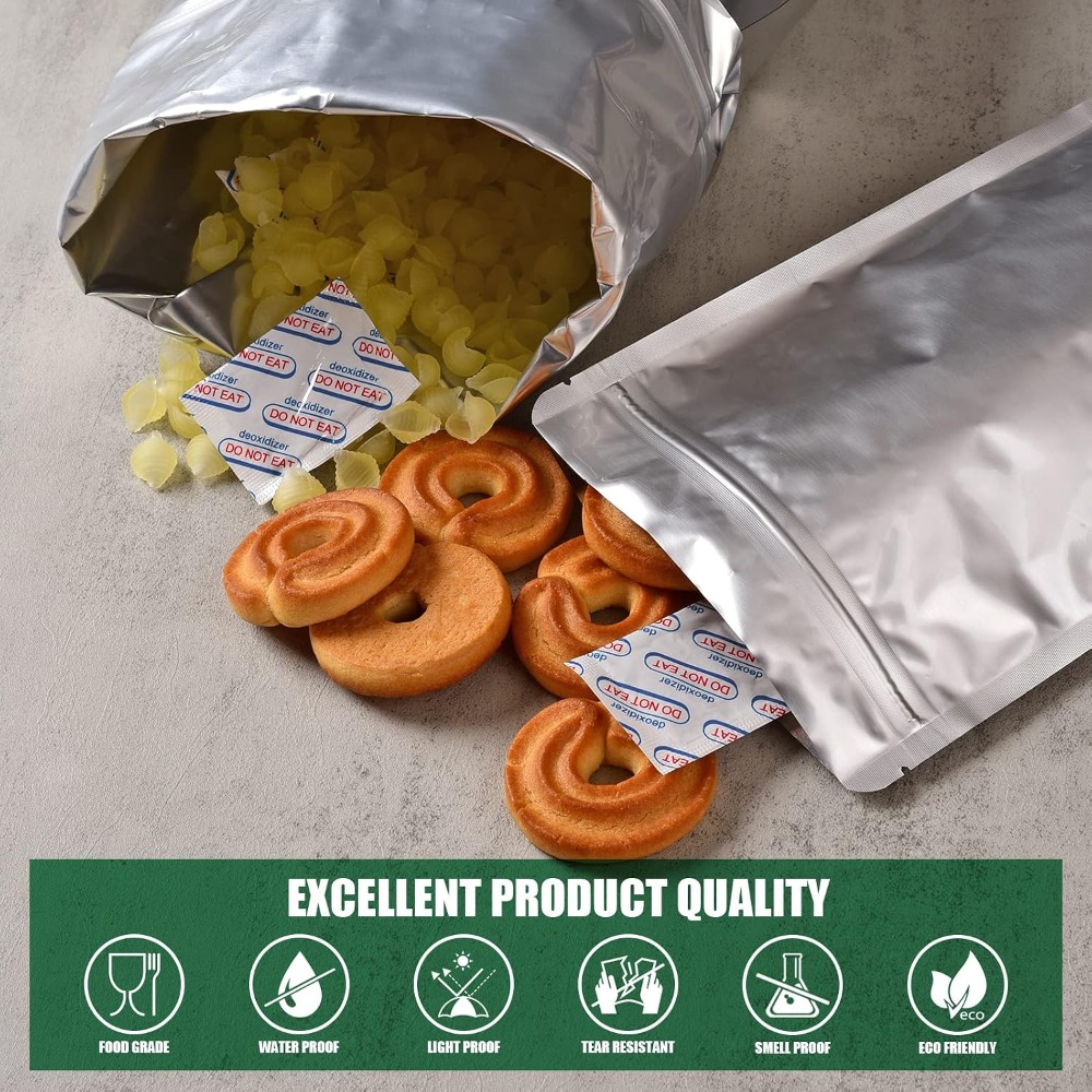 식품 보관용 마일라 백 120개, 300cc 산소 흡수 - Food Storage Oxygen Absorbers 리뷰 및 가격