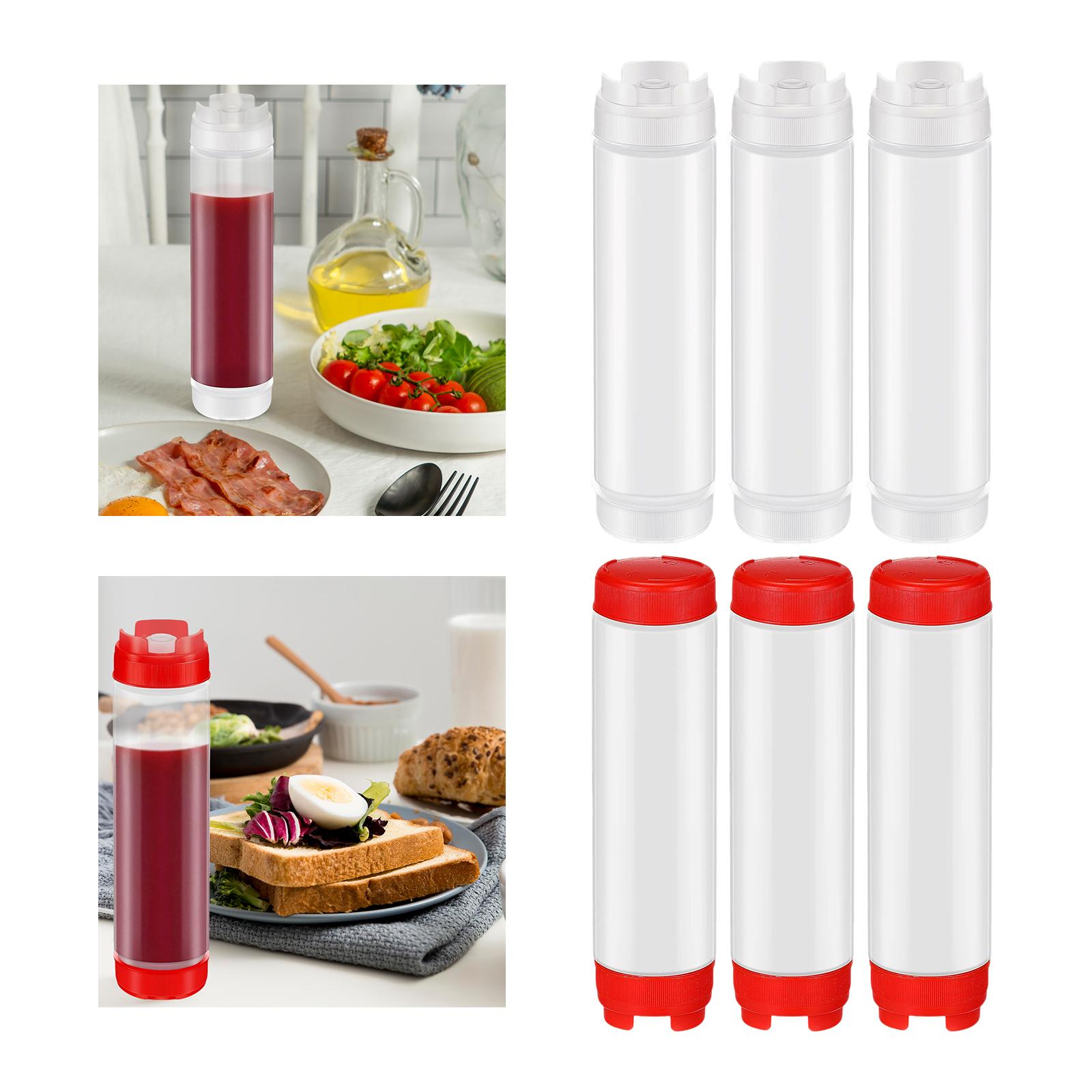 3개입 양념 짜는 병, 빈 시럽 드레싱 병, 케첩 및  - Condiment Squeeze Bottle 리뷰 및 가격