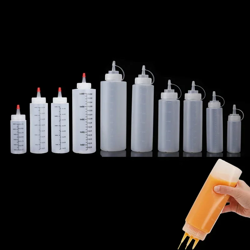 1Pcs Empty120ml-1000ml PE 플라스틱 - Condiment Squeeze Bottle 리뷰 및 가격