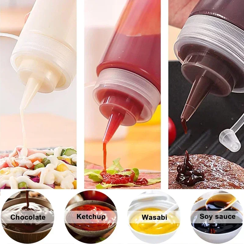 1Pcs Empty120ml-1000ml PE 플라스틱 - Condiment Squeeze Bottle 리뷰 및 가격