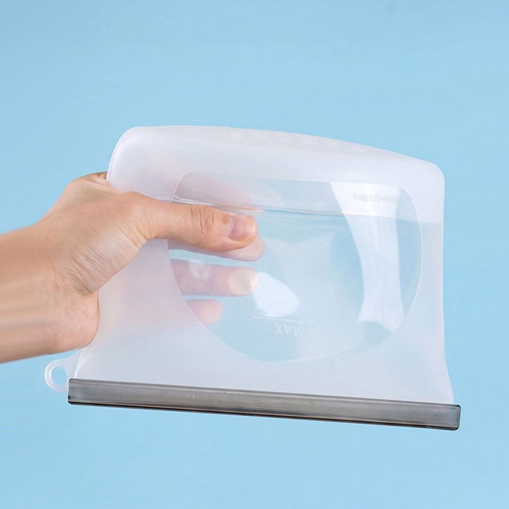 실리콘 식품 보존 백 방습 신선도 유지 식품 포장 백  - Food Storage Zip Bags 리뷰 및 가격