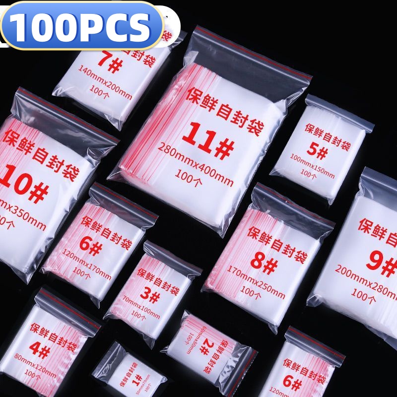 투명 가방 지퍼락 식품 보관 가방 플라스틱 지퍼백 소형 - Food Storage Vacuum Bags 리뷰 및 가격