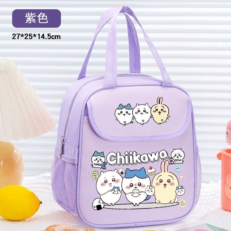 치이카와 보온 도시락 가방 귀여운 만화 프린트 방수 보 - Food Storage Bag Organizer 리뷰 및 가격