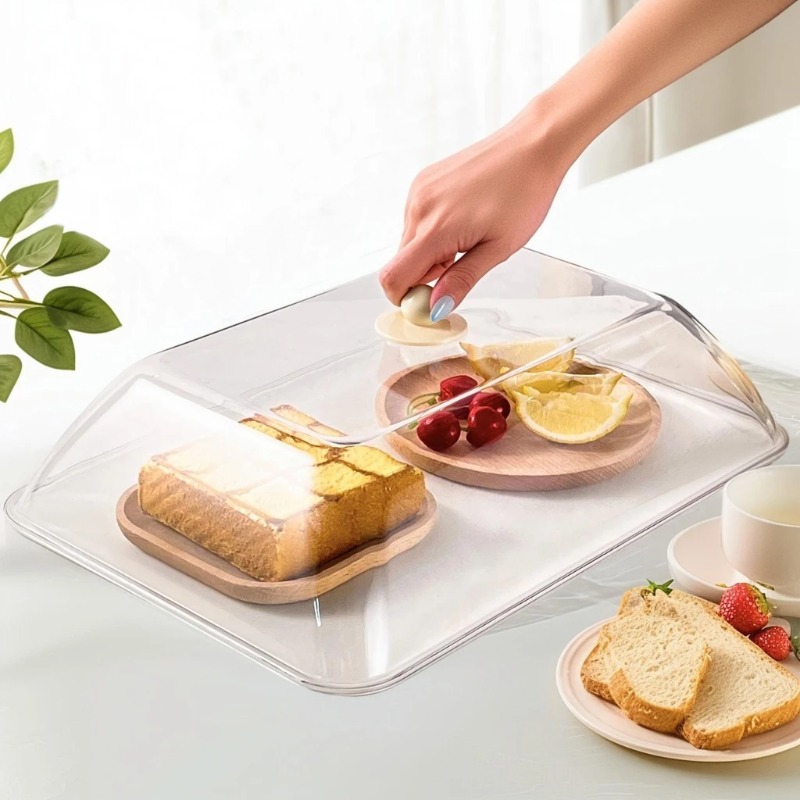 WORTHBUY 재사용 가능한 플라스틱 식품 커버 투명 - Food Storage Kitchen 리뷰 및 가격