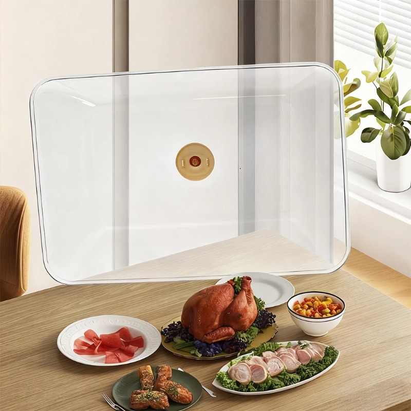 WORTHBUY 재사용 가능한 플라스틱 식품 커버 투명 - Food Storage Kitchen 리뷰 및 가격