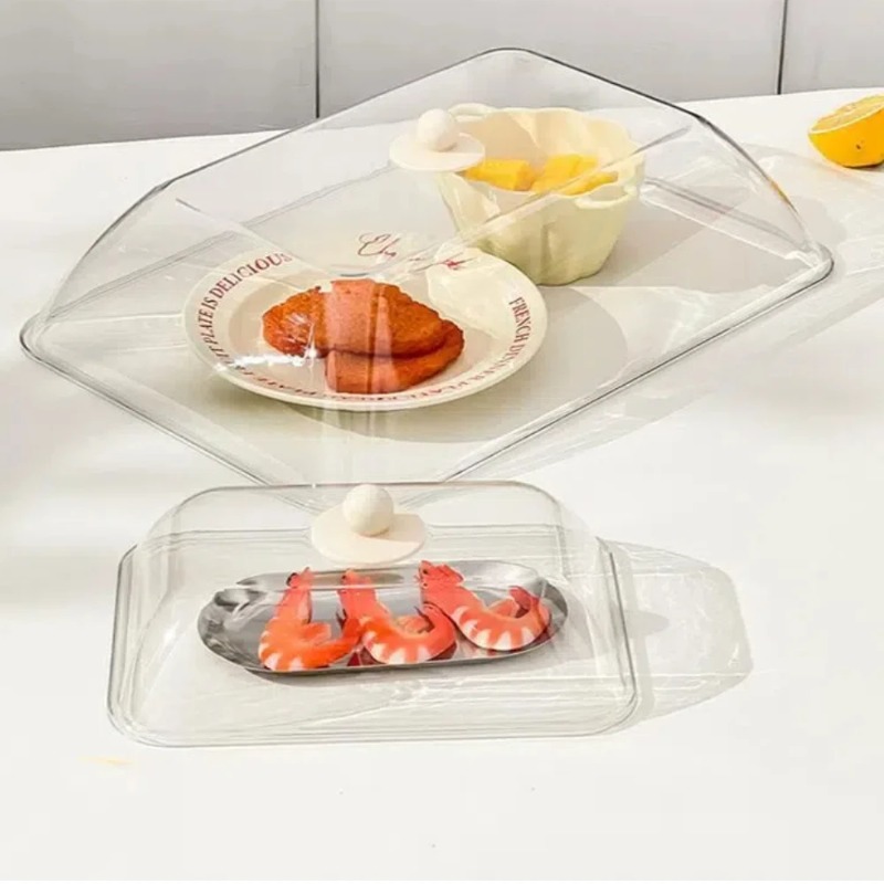 WORTHBUY 재사용 가능한 플라스틱 식품 커버 투명 - Food Storage Kitchen 리뷰 및 가격