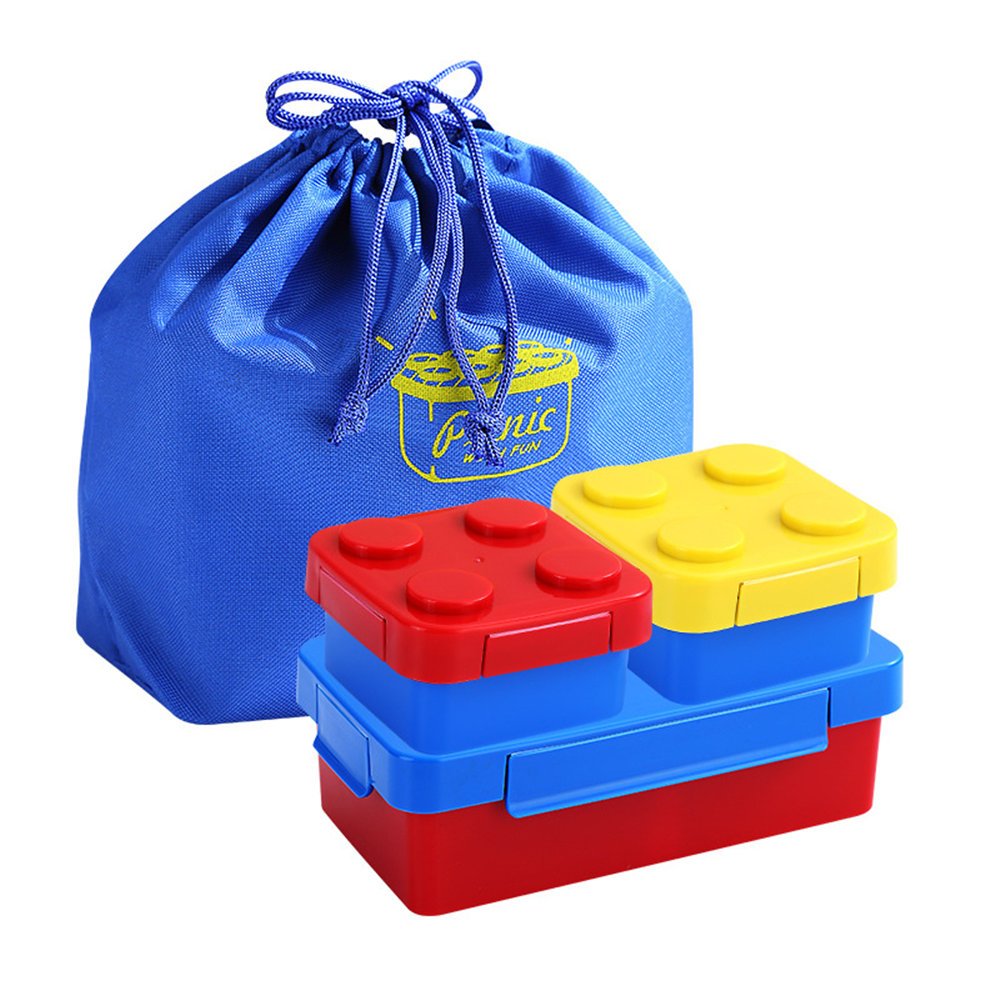 창의적이고 재미있는 블록 조립 도시락 - 어린이용 전자 - Food Storage Building 리뷰 및 가격