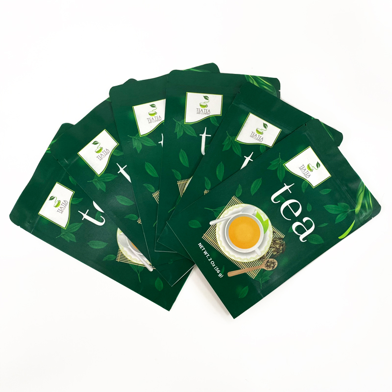 50 개/몫 사용자 정의 차 주머니 식품 Packaga - Food Storage Zip Bags 리뷰 및 가격