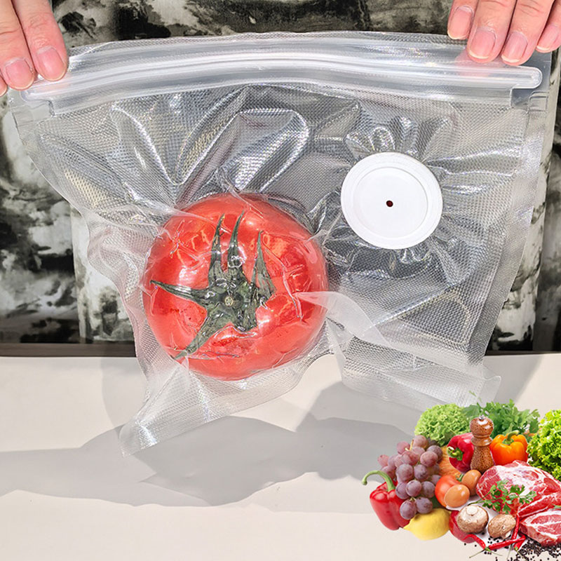 업그레이드 버전 진공 식품 보관 백 지퍼 백 세트 US - Food Storage Zip Bags 리뷰 및 가격