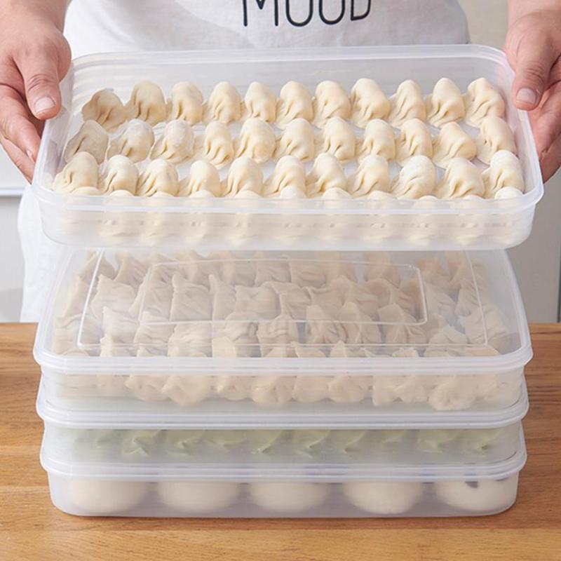 1Pc 주방 보관 상자 냉장고 정리함 만두 과일 야채  - Storage Food Tray 리뷰 및 가격