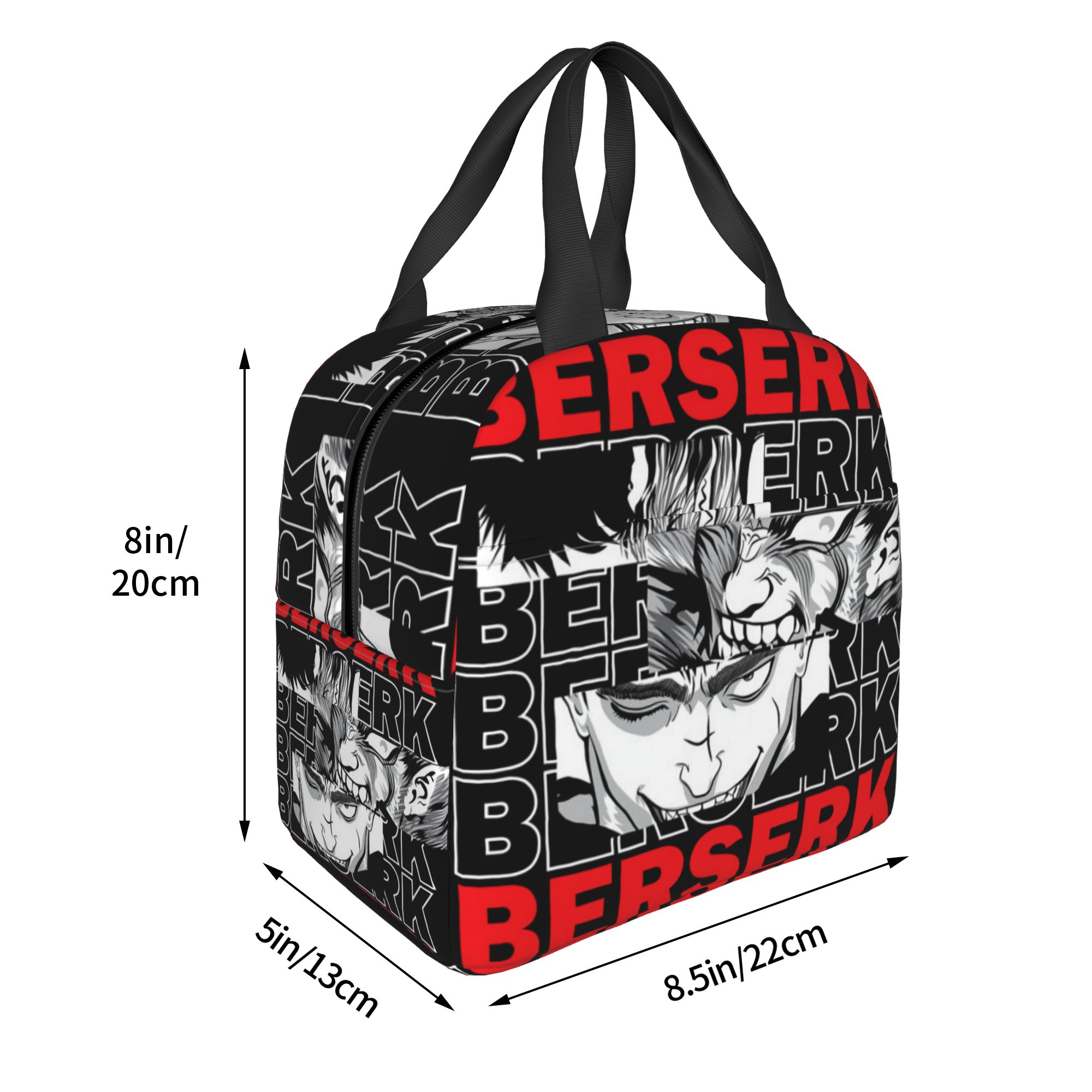 B-Berserks 열 절연 도시락 가방 브랜드 인쇄된 - Food Storage Bag Organizer 리뷰 및 가격