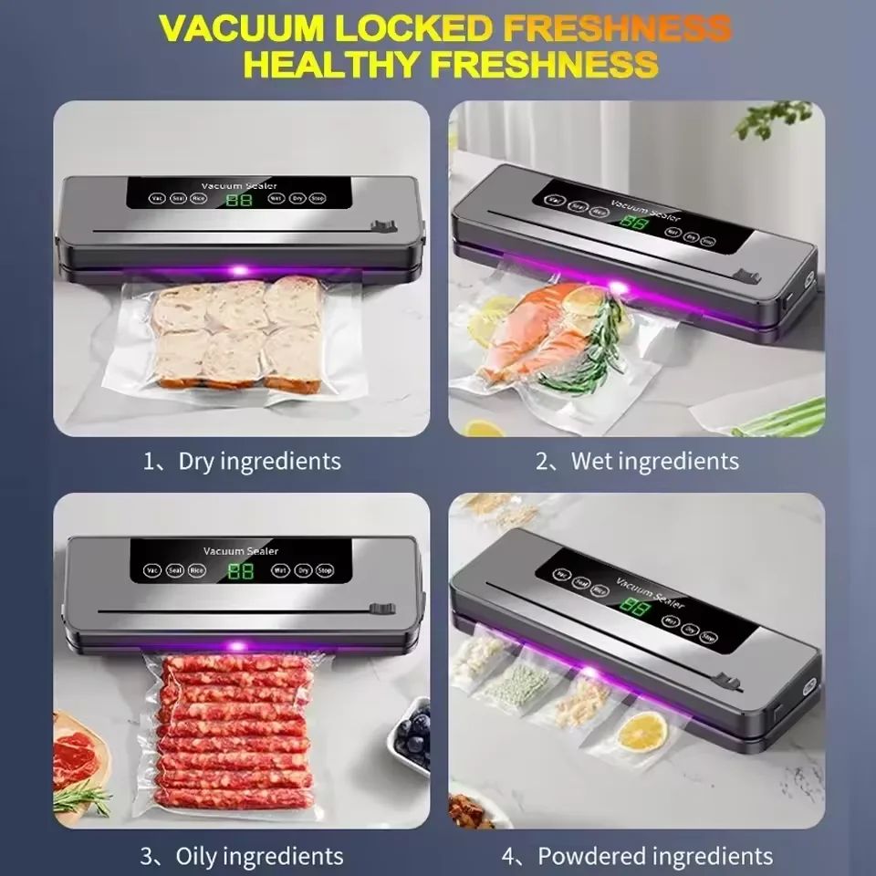 진공 포장기 10개의 봉투 내장 커터 자동 식품 포장기 - Food Storage Vacuum Bags 리뷰 및 가격