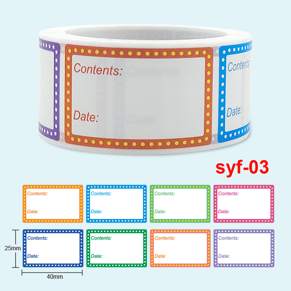 안전한 날짜 식품 카탈로그 보관 자체 접착 라벨 스티커 - Food Storage Labels 리뷰 및 가격