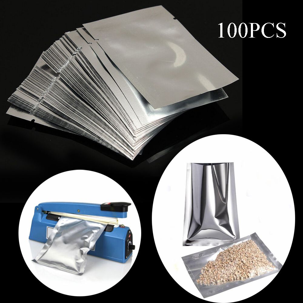 100PCS 방수 식품 등급 주방 용품 진공 실러 보관 - Food Storage Zip Bags 리뷰 및 가격