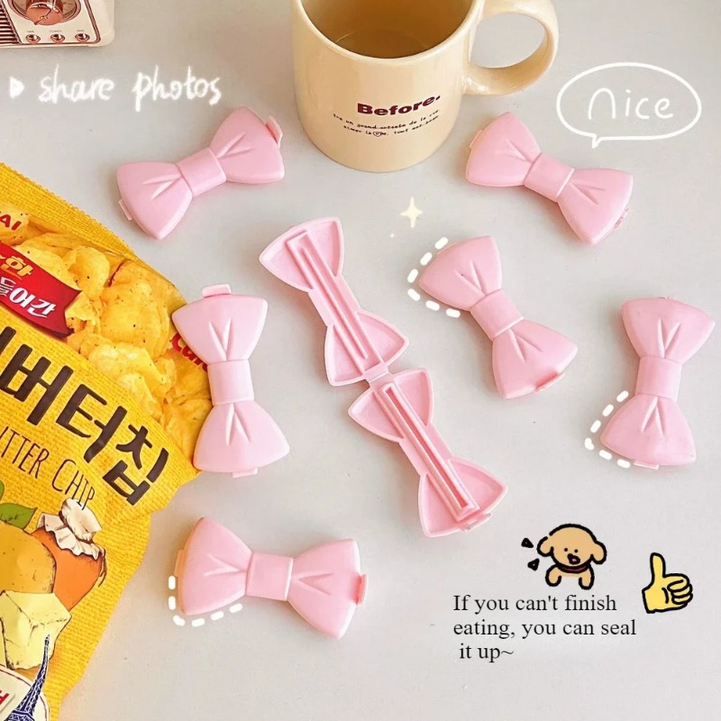 5PCS Kawaii 식품 밀봉 클립 - 주방 보관용  - Food Storage Zip Bags 리뷰 및 가격