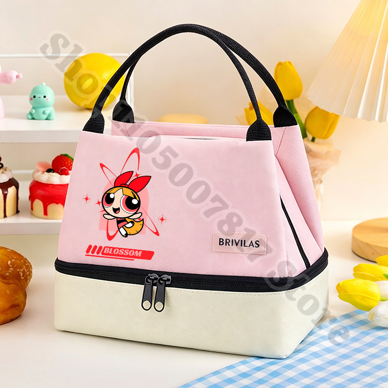 Kawaii The Powerpuffs Girls An - Food Storage Zip Bags 리뷰 및 가격