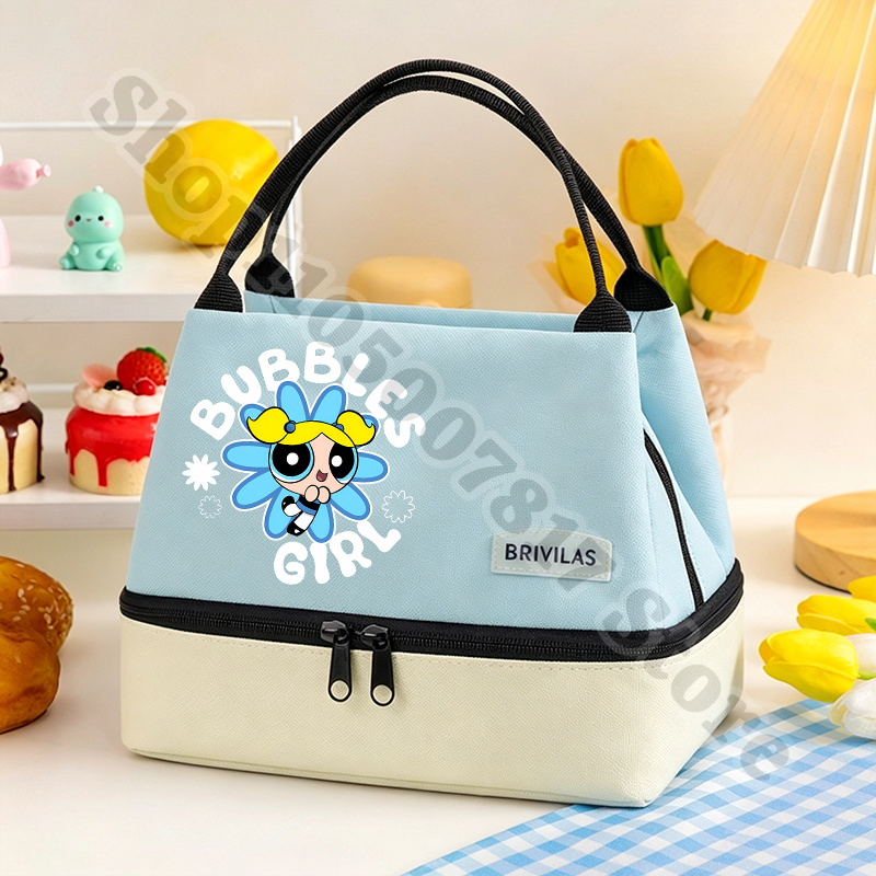Kawaii The Powerpuffs Girls An - Food Storage Zip Bags 리뷰 및 가격