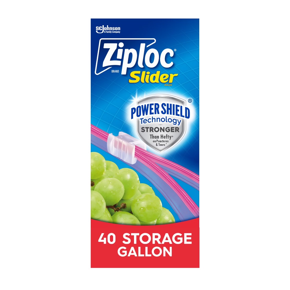 재사용 가능한 갤런 사이즈 슬라이더 식품 보관 백 40 - Food Storage Kitchen 리뷰 및 가격