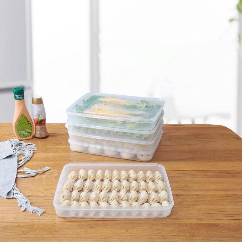 새로운·주방 보관함 냉장고 정리함 투명 식품 용기 트레 - Food Storage Square Containers 리뷰 및 가격