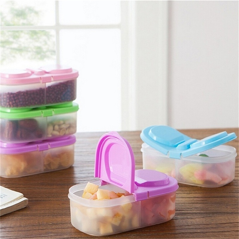 휴대용 플라스틱 보호 케이스 컨테이너 여행 야외 점심  - Food Storage Zip Bags 리뷰 및 가격