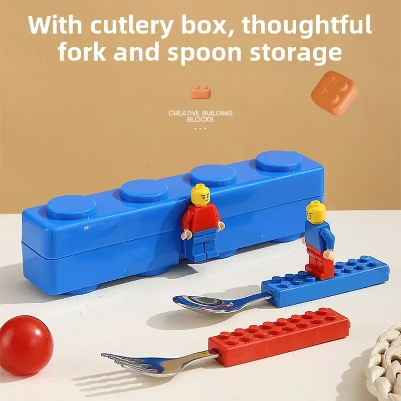 휴대용 밀폐형 도시락 컬러 블록 조립 어린이 학생 도시 - Food Storage Building 리뷰 및 가격