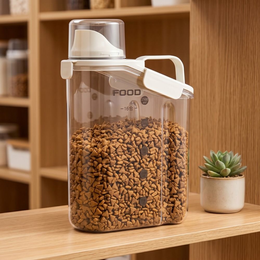 습기 방지 애완동물 사료 보관 버킷 밀폐형 공기차단 보 - Food Storage Freeze Dried 리뷰 및 가격