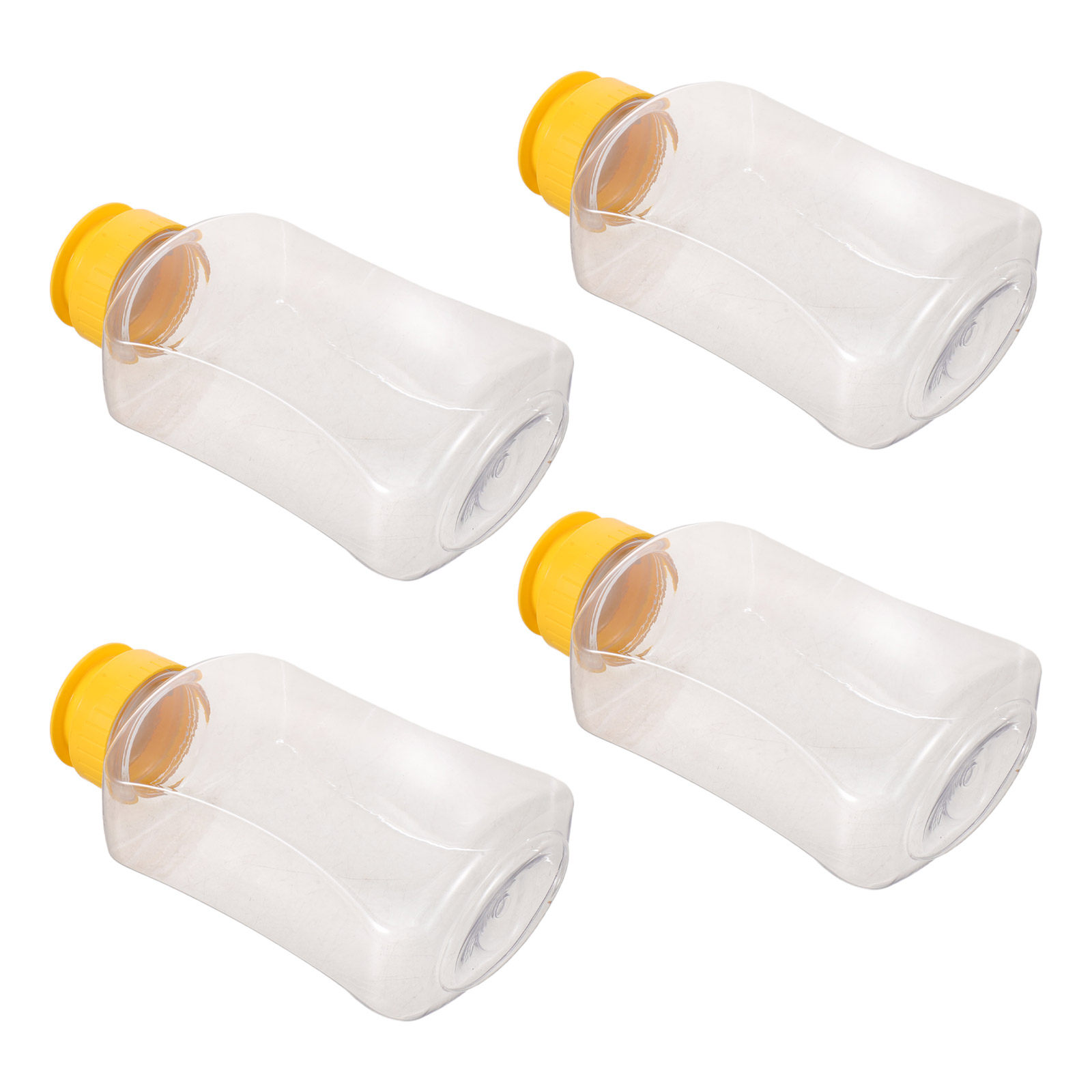 4Pcs 180Ml 꿀 압착 병 플라스틱 누출 방지 디 - Condiment Squeeze Bottle 리뷰 및 가격