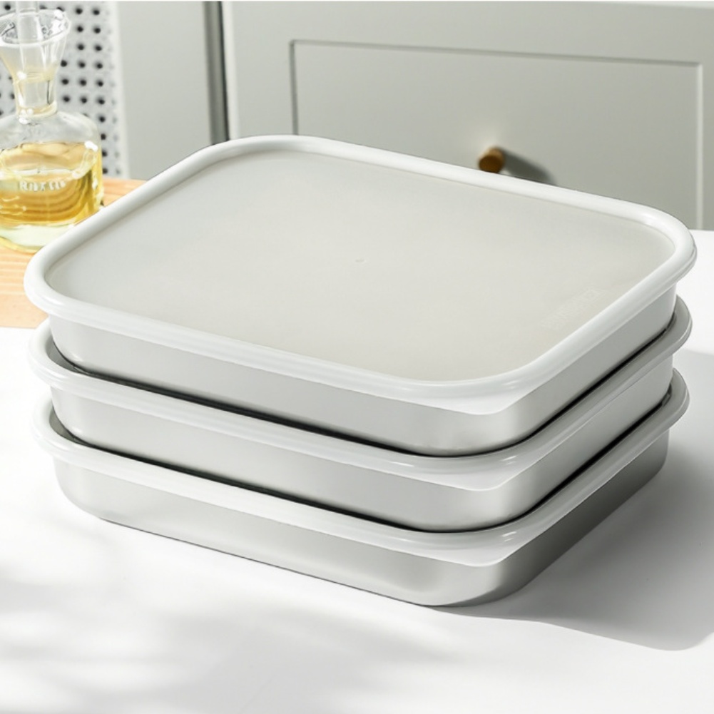 스테인리스 스틸 식품 보관 용기, 316 실리콘 뚜껑  - Food Storage Square Containers 리뷰 및 가격