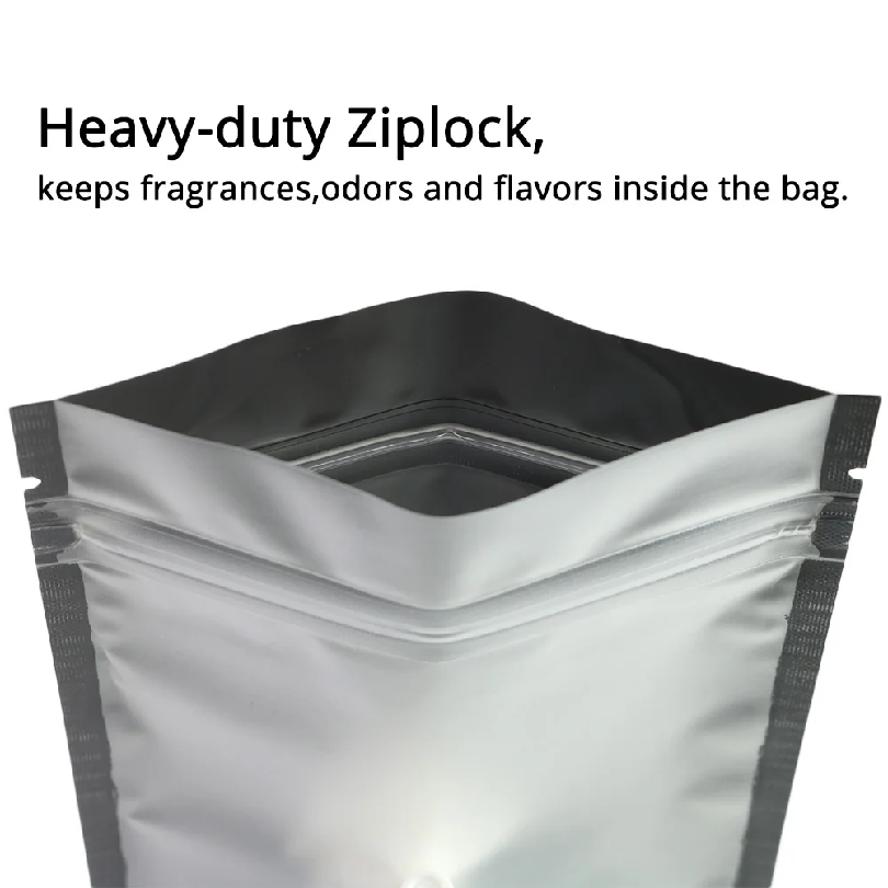 재밀봉 가능한 지퍼백 식품용 열접착 포장 백, 100개 - Food Storage In Mylar Bags 리뷰 및 가격
