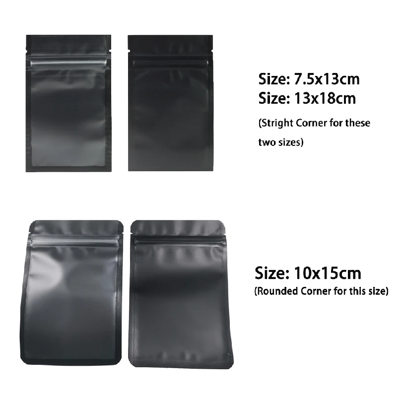 재밀봉 가능한 지퍼백 식품용 열접착 포장 백, 100개 - Food Storage In Mylar Bags 리뷰 및 가격