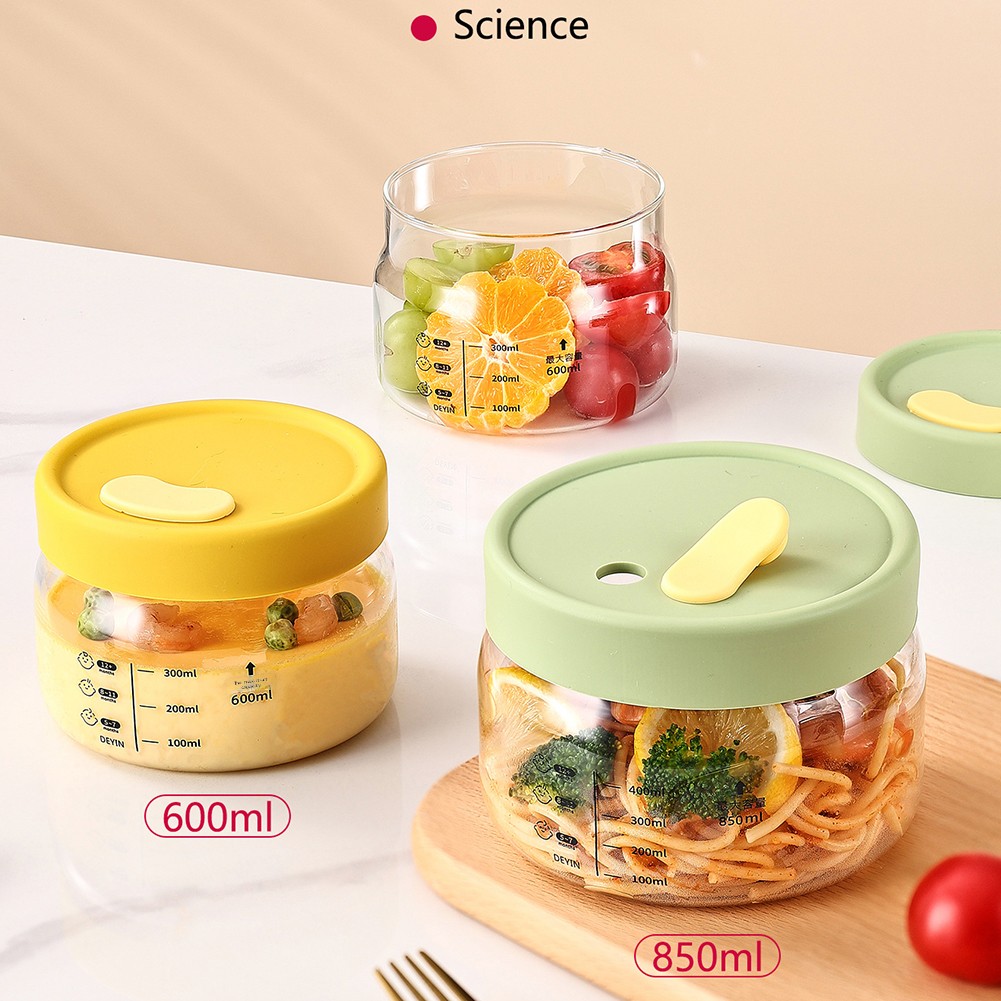 유리 식품 보관 용기 밀폐 누출 방지 식품 그릇 도시락 - Food Storage Square Containers 리뷰 및 가격