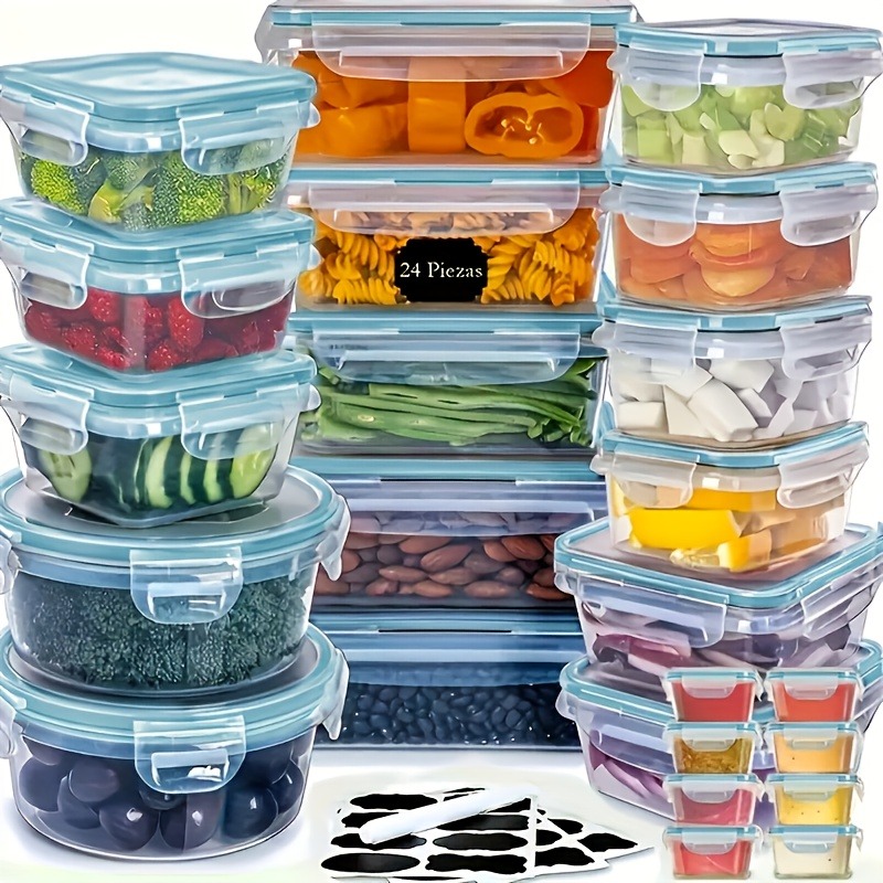 48개 BPA 프리 식품 보관 세트 – 주방, 식료품  - Food Storage Labels 리뷰 및 가격