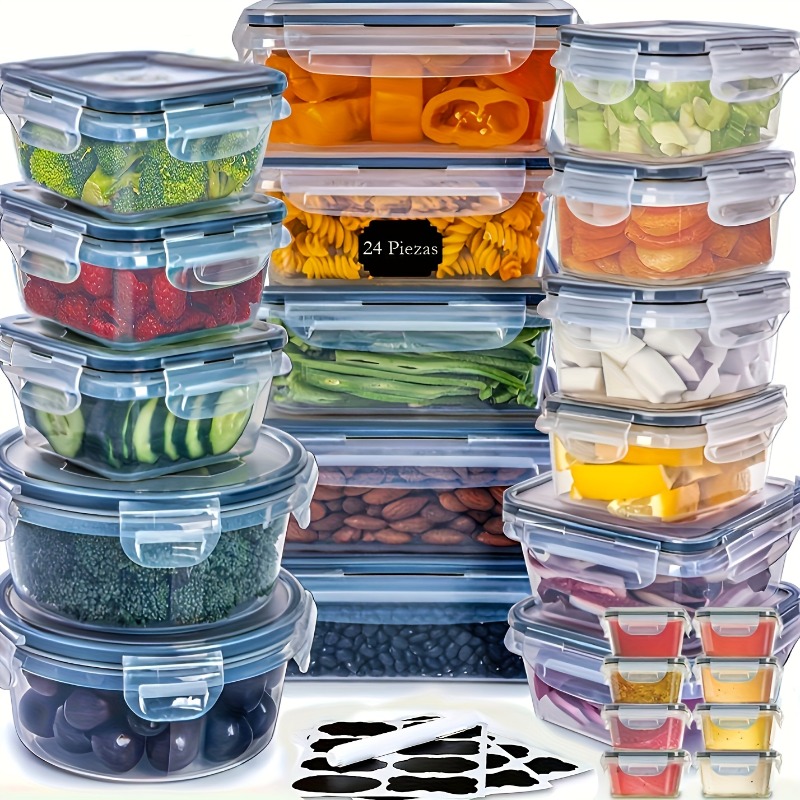 48개 BPA 프리 식품 보관 세트 – 주방, 식료품  - Food Storage Labels 리뷰 및 가격