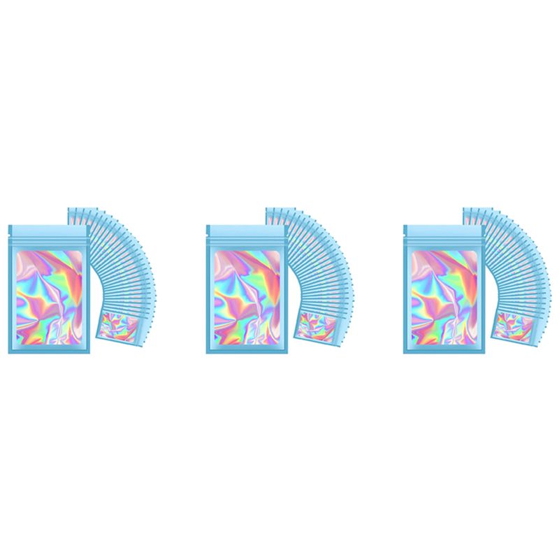 ABWZ-300Pcs 재밀봉 가능한 홀로그램 가방, 식 - Food Storage In Mylar Bags 리뷰 및 가격