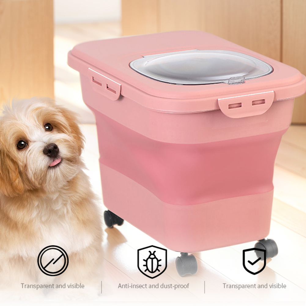 접이식 건식 고양이 사료 상자 20-30LB 접이식 고 - Food Storage Square Containers 리뷰 및 가격
