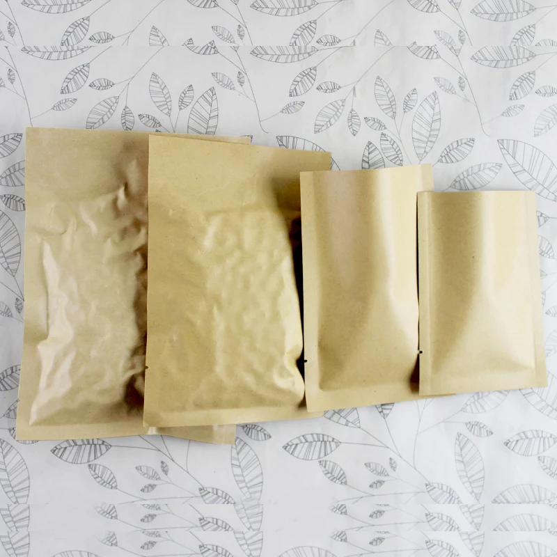 100 개/몫 11*16cm 열 밀봉 가능한 크래프트  - Food Storage In Mylar Bags 리뷰 및 가격