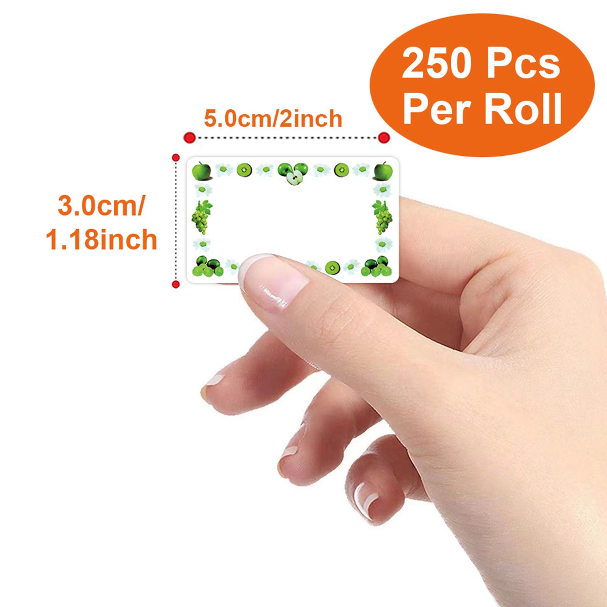 250개 직사각형 식품 용기용 캔닝 라벨, 주방 레스토 - Food Storage Labels 리뷰 및 가격