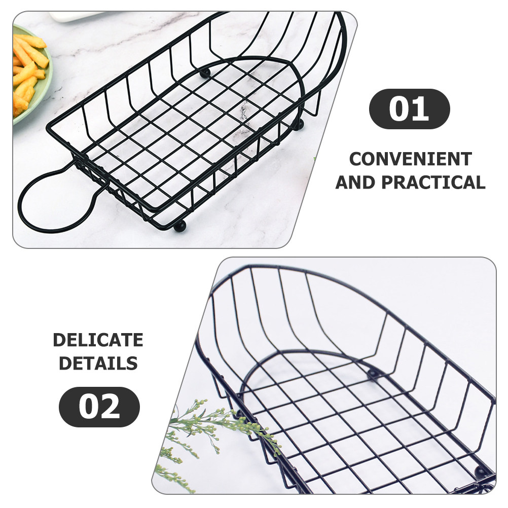 2Pcs 재사용 가능한 튀김 바구니 장기간 사용을 위한 - Food Storage Building 리뷰 및 가격